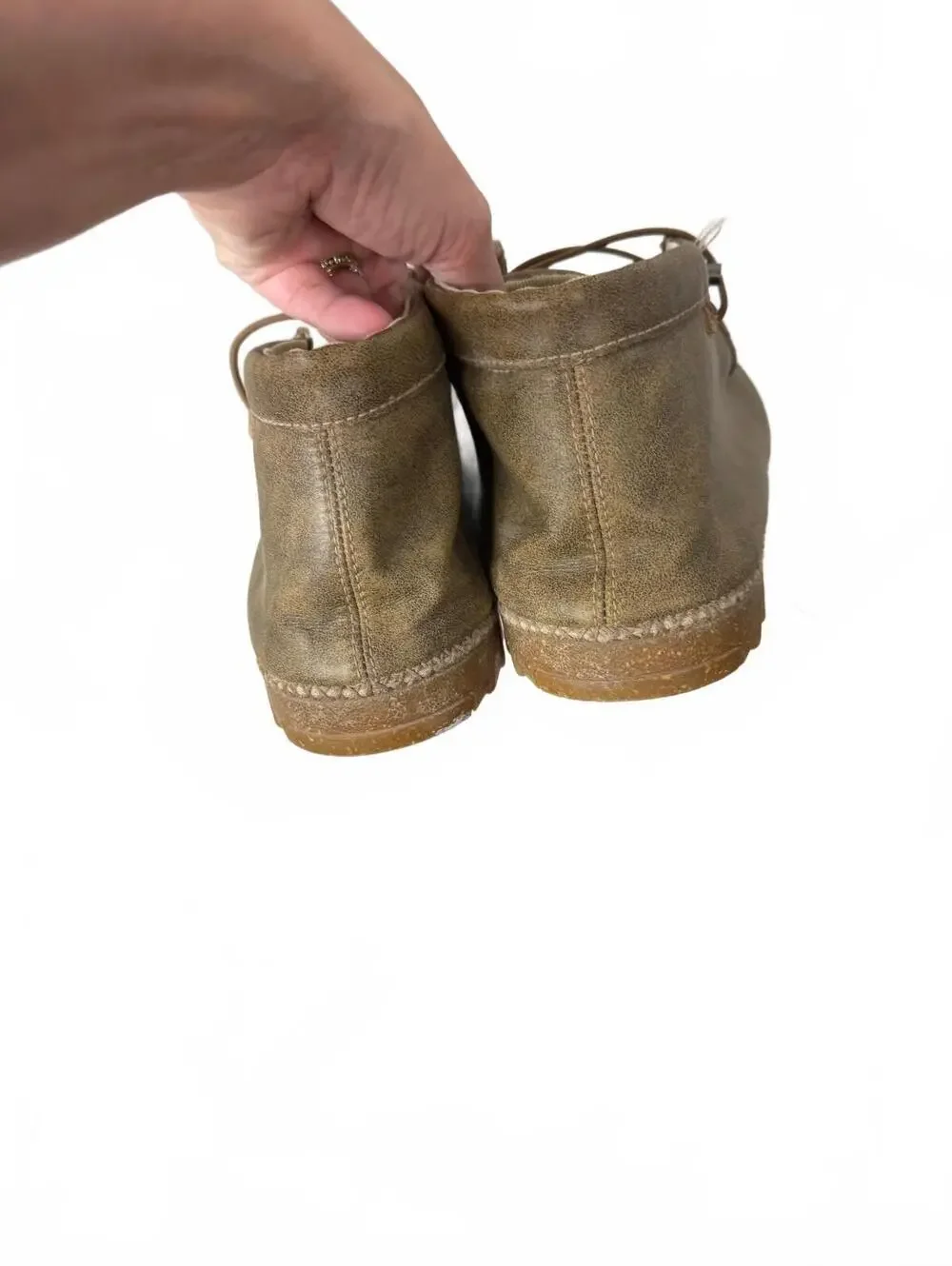 Men's Brown Suede Twisted X Moccasin Style Casual Shoes